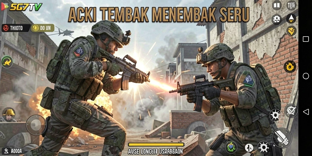 Gameplay mendebarkan dengan grafis tajam di 567TV.