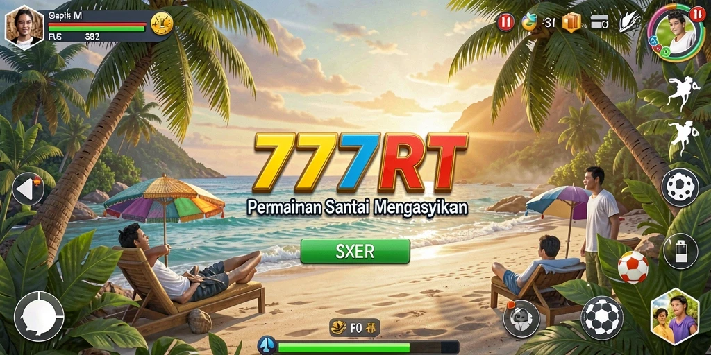Tampilan gameplay <strong>777RT</strong> yang menarik dan penuh warna.