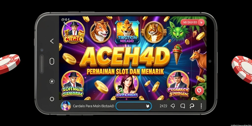 Tangkapan layar menunjukkan gameplay Slot yang menarik di ACEH4D.
