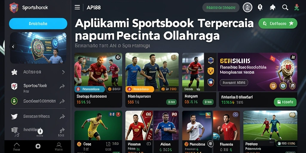 Tampilan gameplay API88 yang interaktif dan menarik untuk taruhan olahraga.