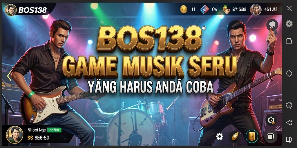 Tampilan gameplay BOS138 dengan pengalaman musik menakjubkan.