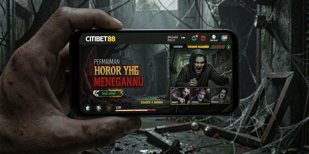 Tangkapan layar menampilkan atmosfer mencekam dalam CITIBET88.