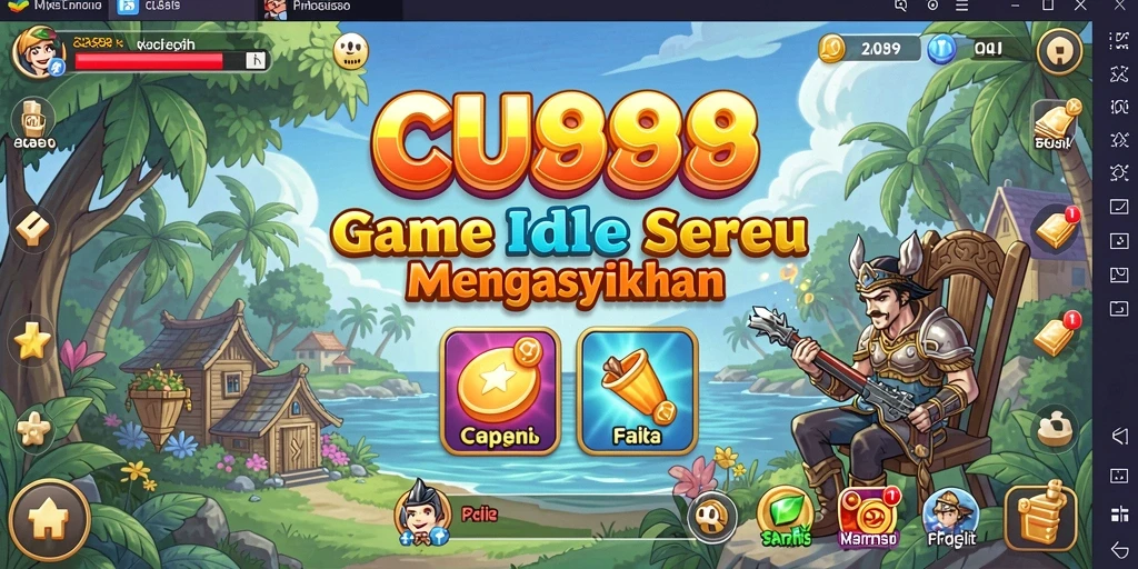Tampilan gameplay CU888 yang menarik dan interaktif.
