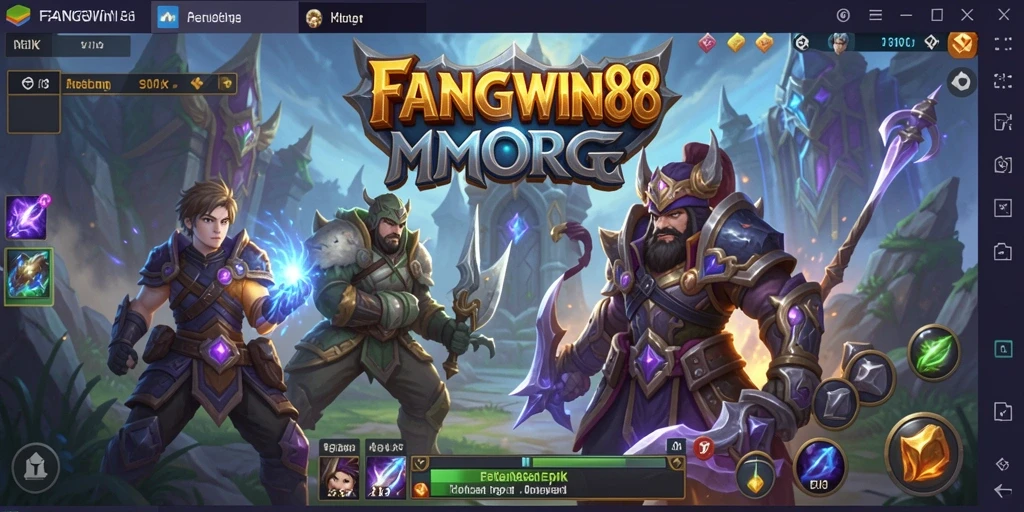 Tangkapan layar gameplay FANGWIN88 yang penuh aksi dan petualangan.