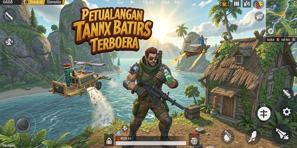Tampilan gameplay G668 dengan eksplorasi luas dan interaksi mendalam.