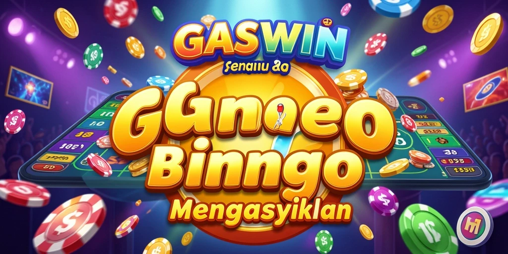 Tampilan gameplay GASWIN yang seru dan interaktif dalam permainan Bingo.