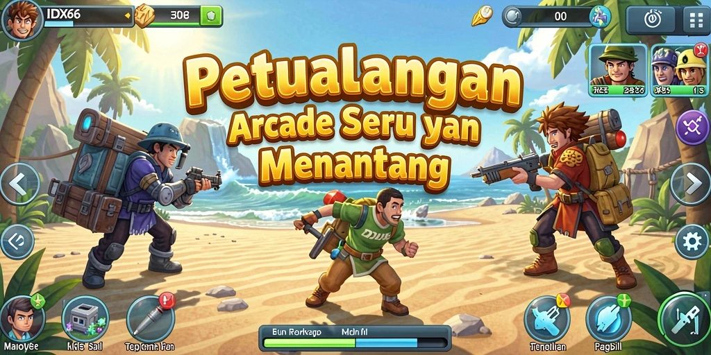 Gameplay menegangkan dan penuh tantangan di IDX66.