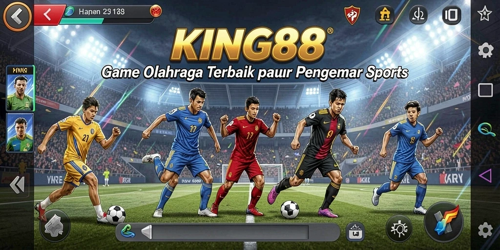 Tampilan gameplay KING88 yang seru dan mendebarkan.