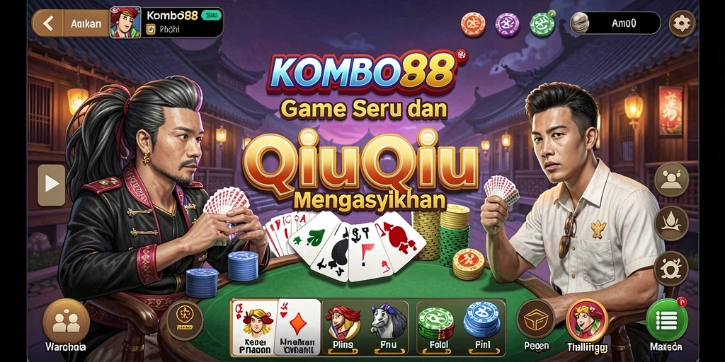 Gameplay seru dalam KOMBO88 dengan grafis menawan dan interaksi sosial.