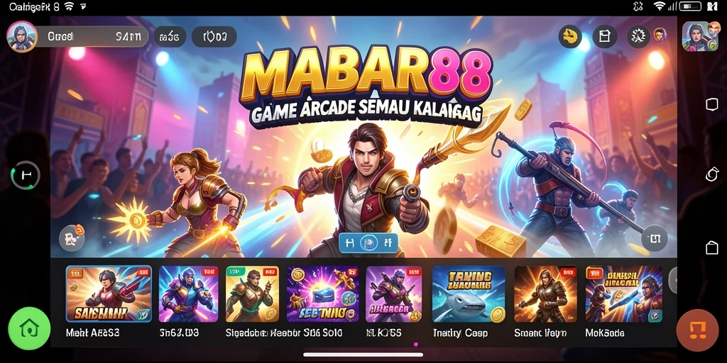 Tangkapan layar MABAR88 menampilkan gameplay yang seru dan penuh warna.