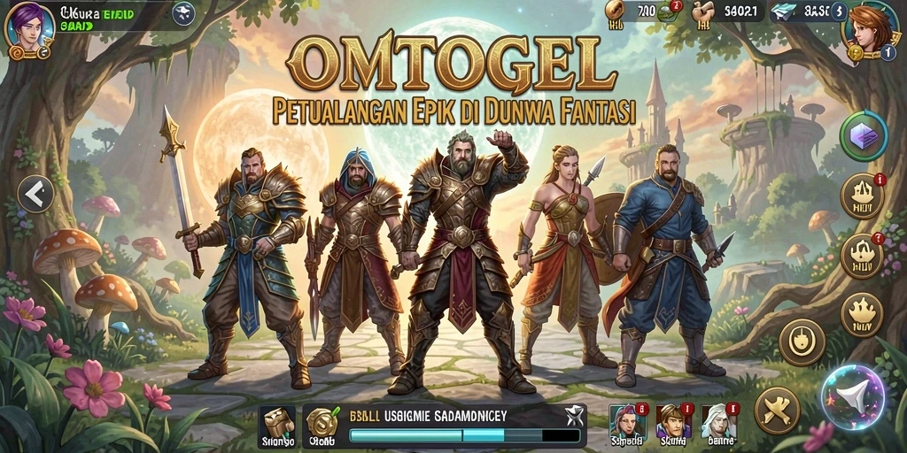 Tampilan gameplay menarik dari OMTOGEL yang penuh petualangan.