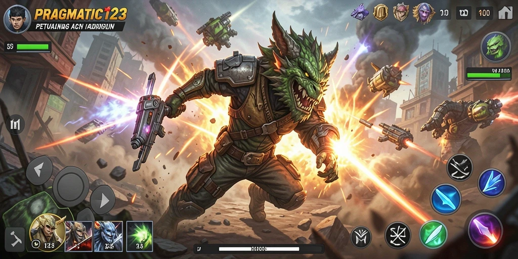 Tampilan utama gameplay PRAGMATIC123 dengan aksi spektakuler.