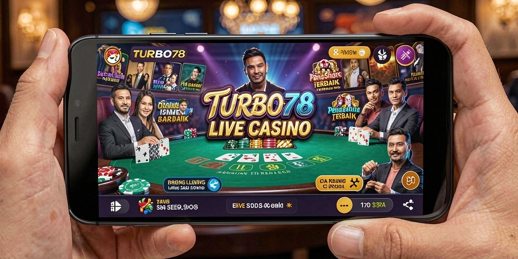 Tampilan gameplay Live Casino yang menarik dan interaktif.