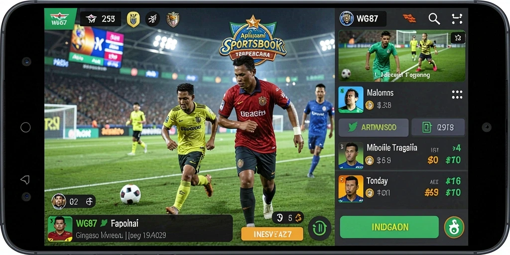 Gameplay Sportsbook yang seru dan interaktif di aplikasi WG87.